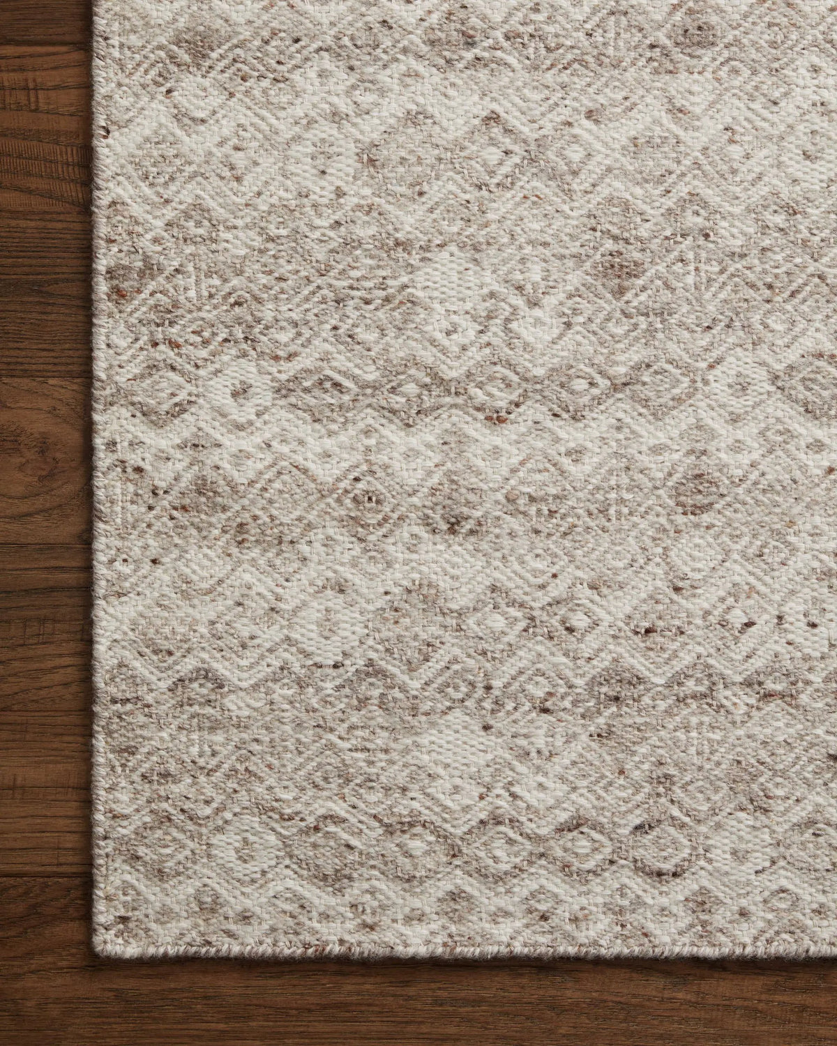 Raven RAV-03 Dove / Ivory Area Rug by Loloi