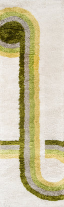 Novogratz Retro RET-3 Green Area Rug by Momeni