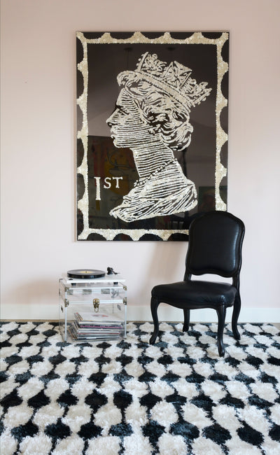 Novogratz Retro RET-4 Black Area Rug by Momeni