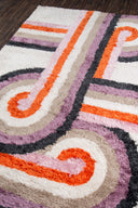 Retro Turnstyle Area Rug