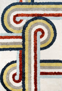 Retro RET-5 Multi-Color Area Rug