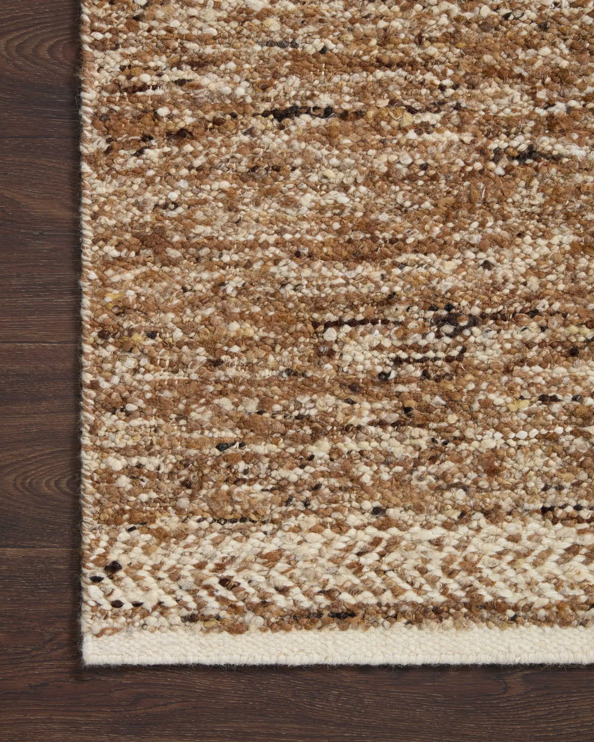 Reyla RLA-01 Caramel / Ivory Area Rug by Loloi