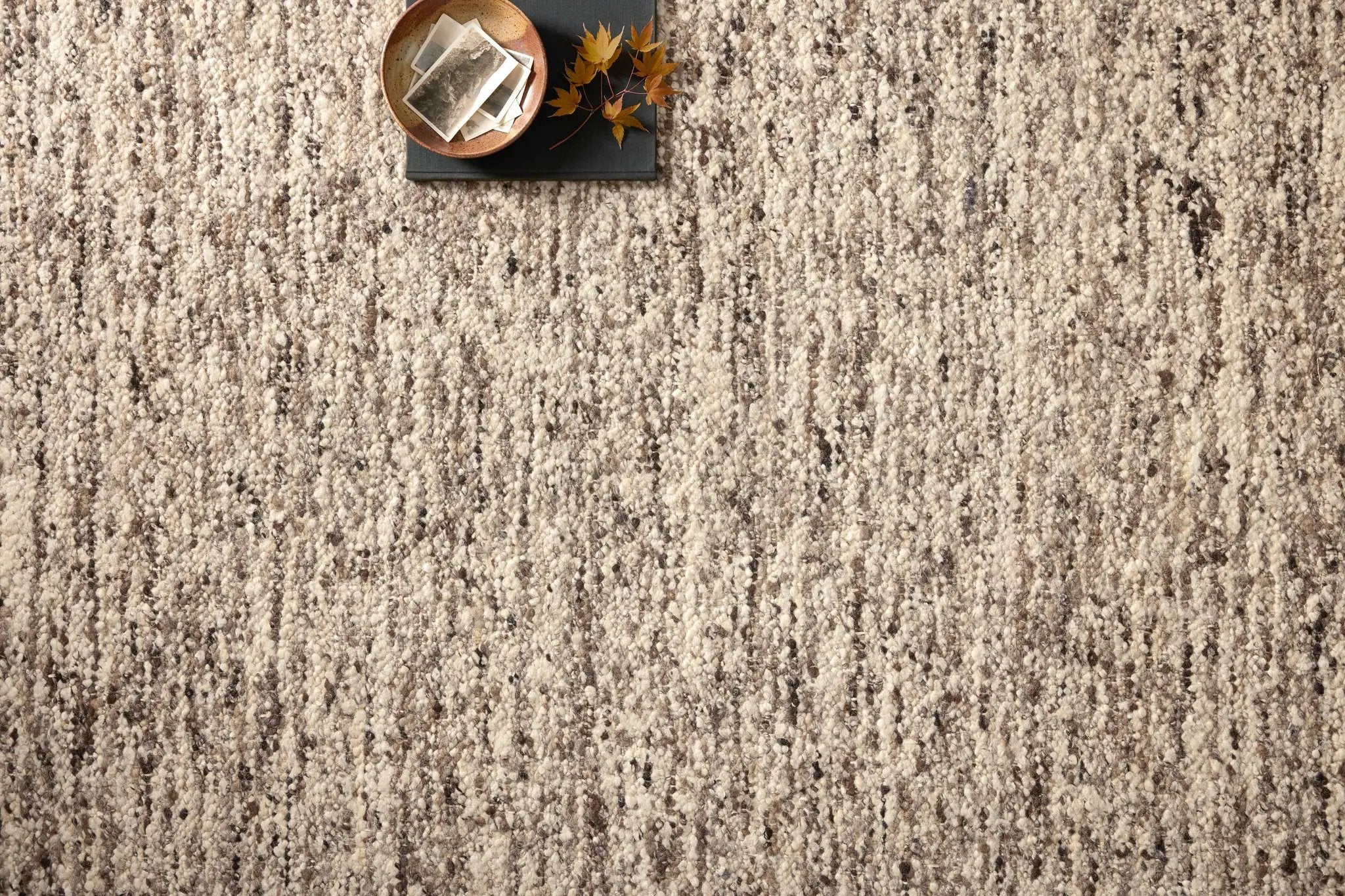 Reyla RLA-01 Granite / Mocha Area Rug by Loloi