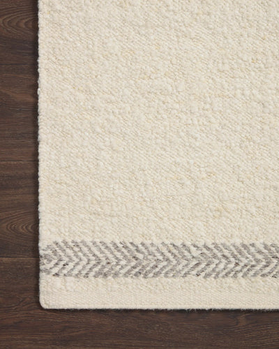 Reyla RLA-01 Ivory / Silver Area Rug by Loloi