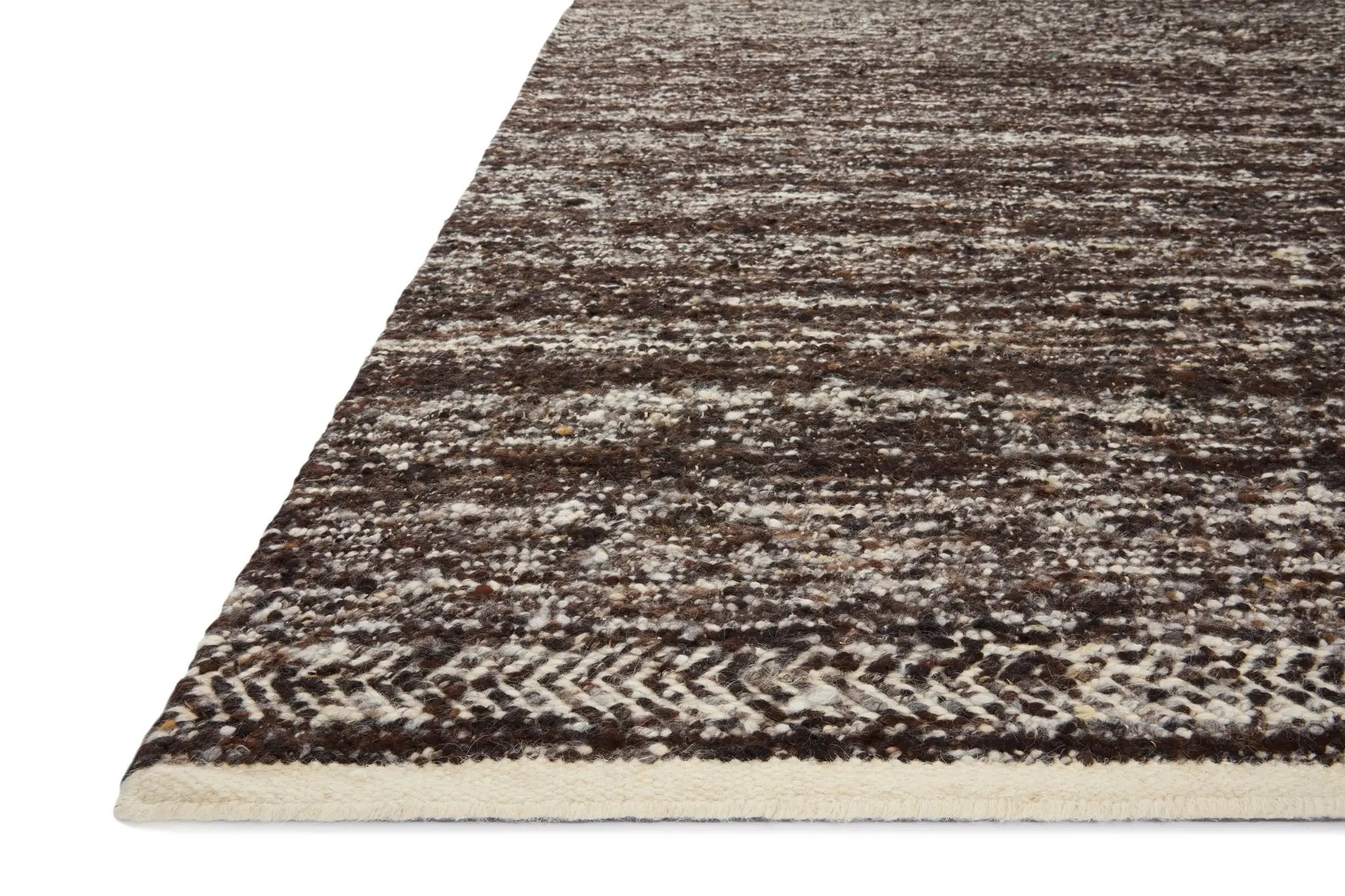 Reyla RLA-01 Mocha / Ivory Area Rug by Loloi