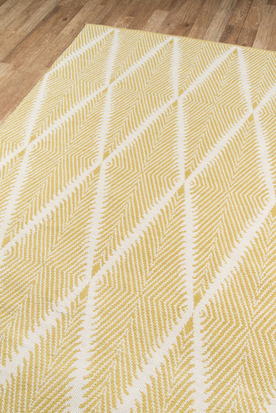 Erin Gates River RIV-1 Citron Area Rug by Momeni