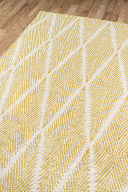 Erin Gates River RIV-1 Citron Area Rug by Momeni