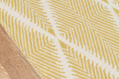 Erin Gates River RIV-1 Citron Area Rug by Momeni