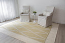 Erin Gates River RIV-1 Citron Area Rug by Momeni