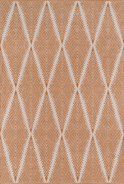 Erin Gates River RIV-1 Orange Area Rug by Momeni