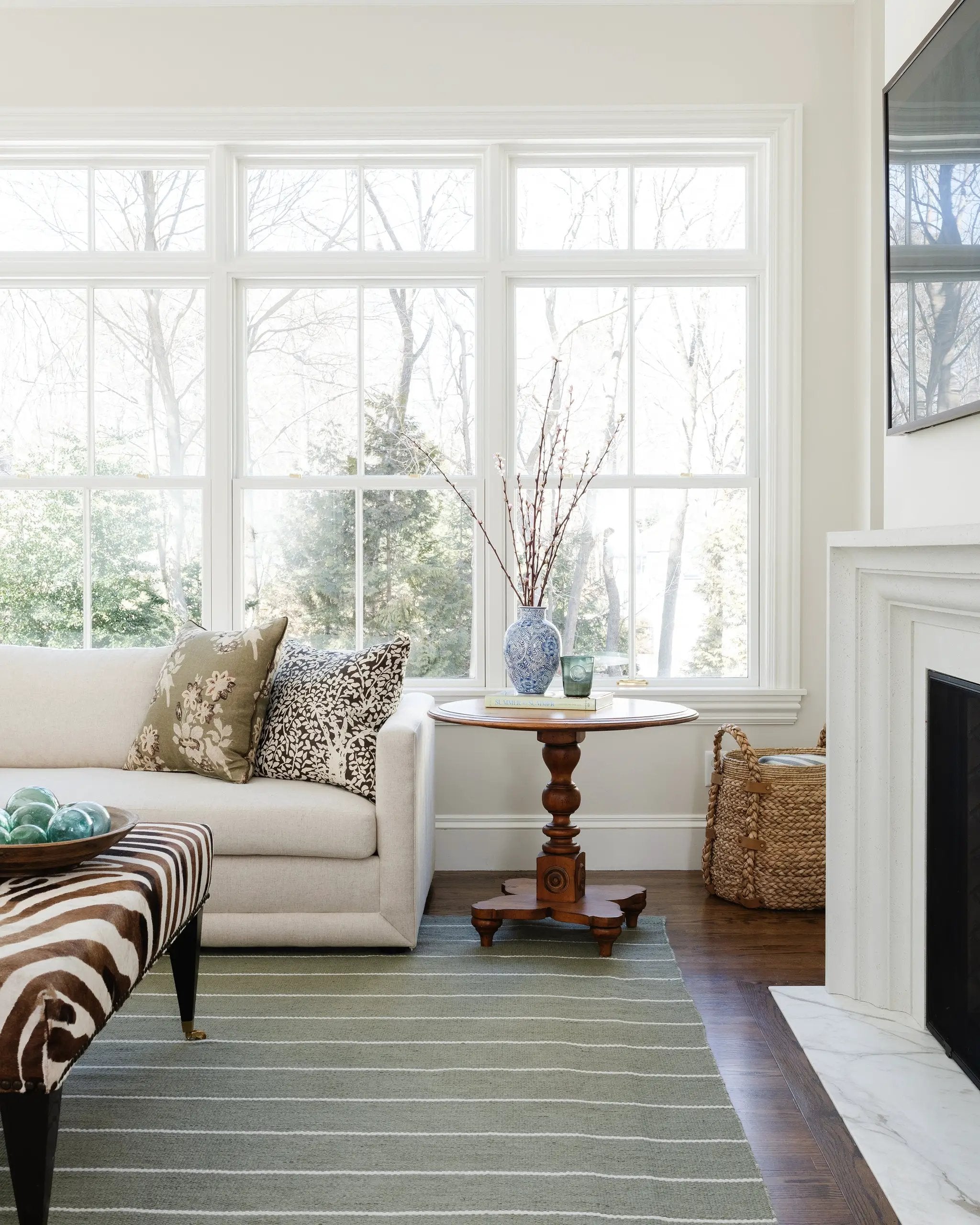 River RIV-2 (Fine) Green Area Rug by Erin Gates by Momeni