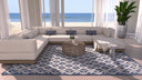 Momeni Riviera RV-02 Blue Area Rug