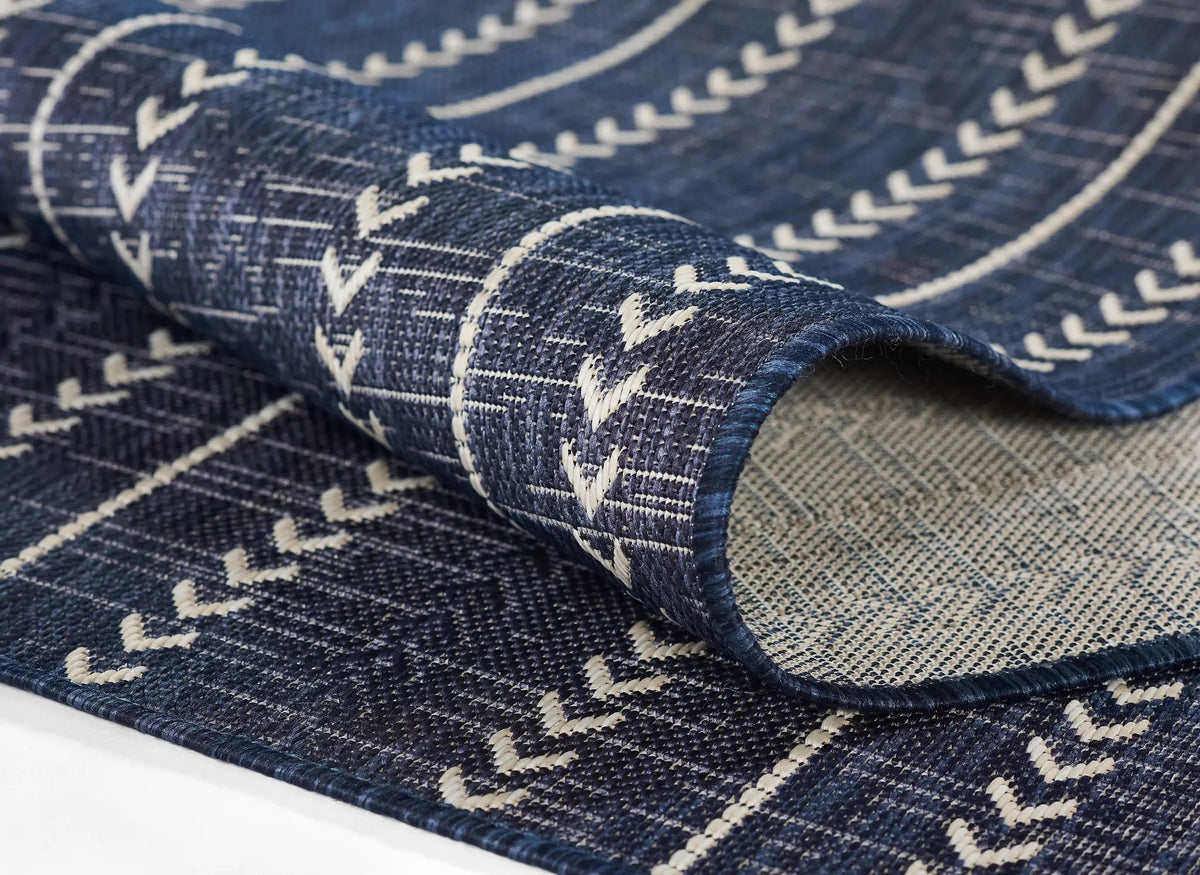 Riviera RV-06 Navy Area Rug by Momeni