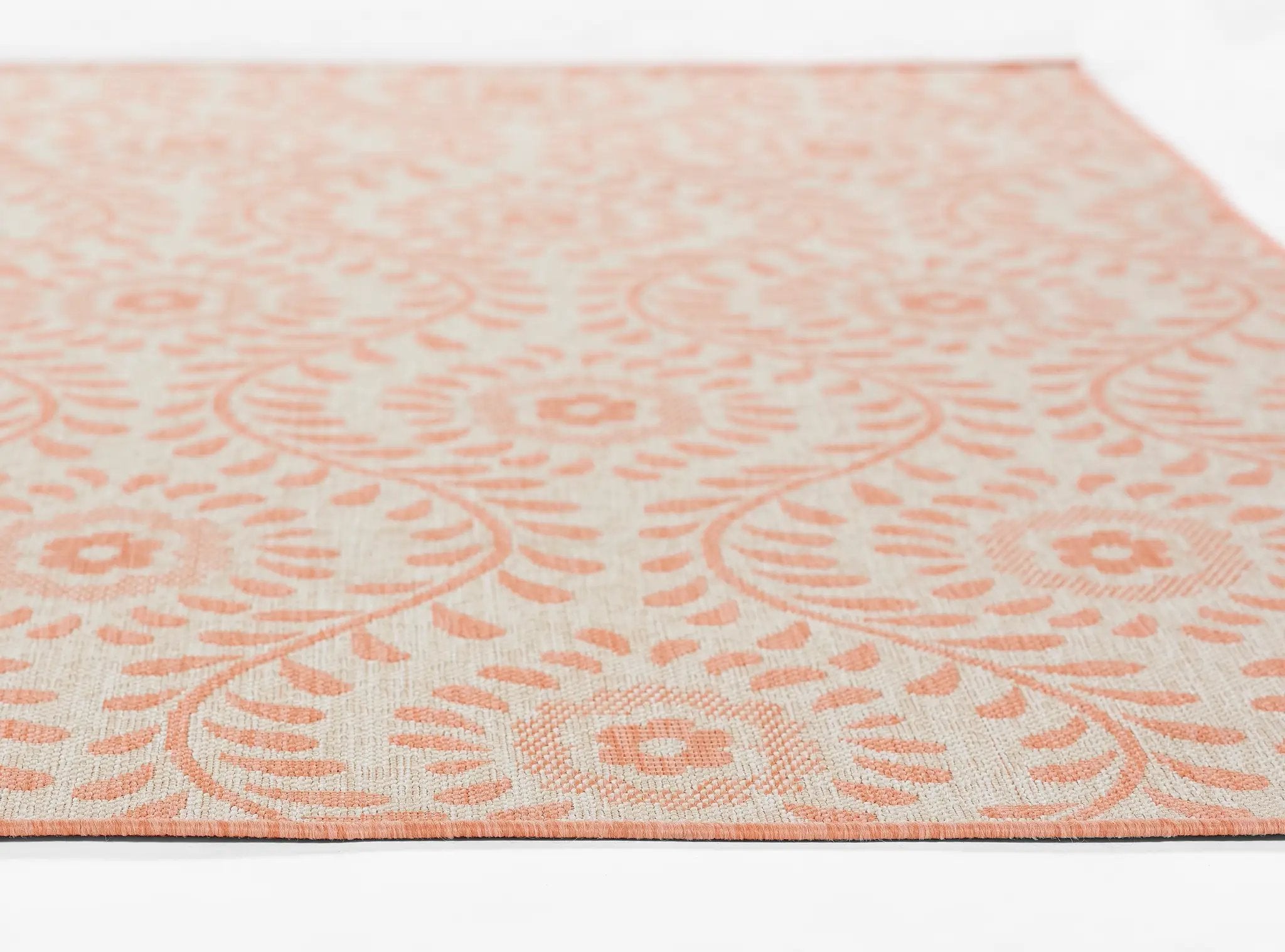 Riviera RV-09 Coral Area Rug by Momeni