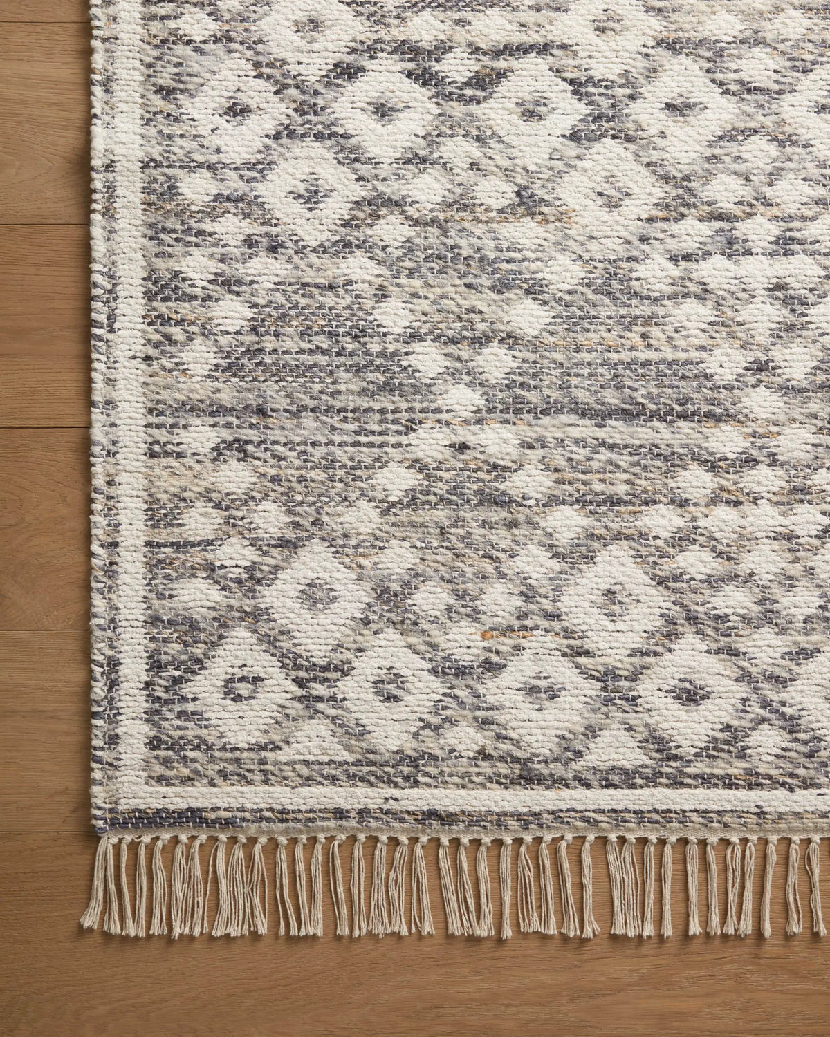 Rivers RIV-01 Denim / Ivory Area Rug by Angela Rose x Loloi