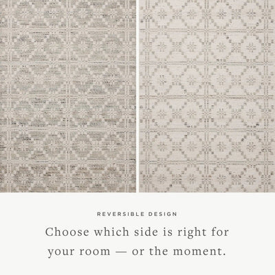Rivers RIV-02 Lagoon / Ivory Area Rug by Angela Rose x Loloi