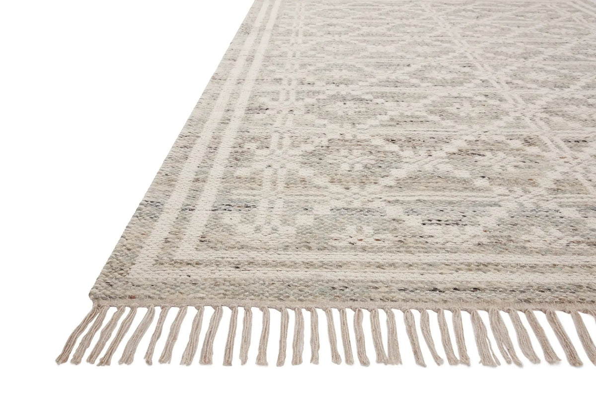 Rivers RIV-02 Lagoon / Ivory Area Rug by Angela Rose x Loloi
