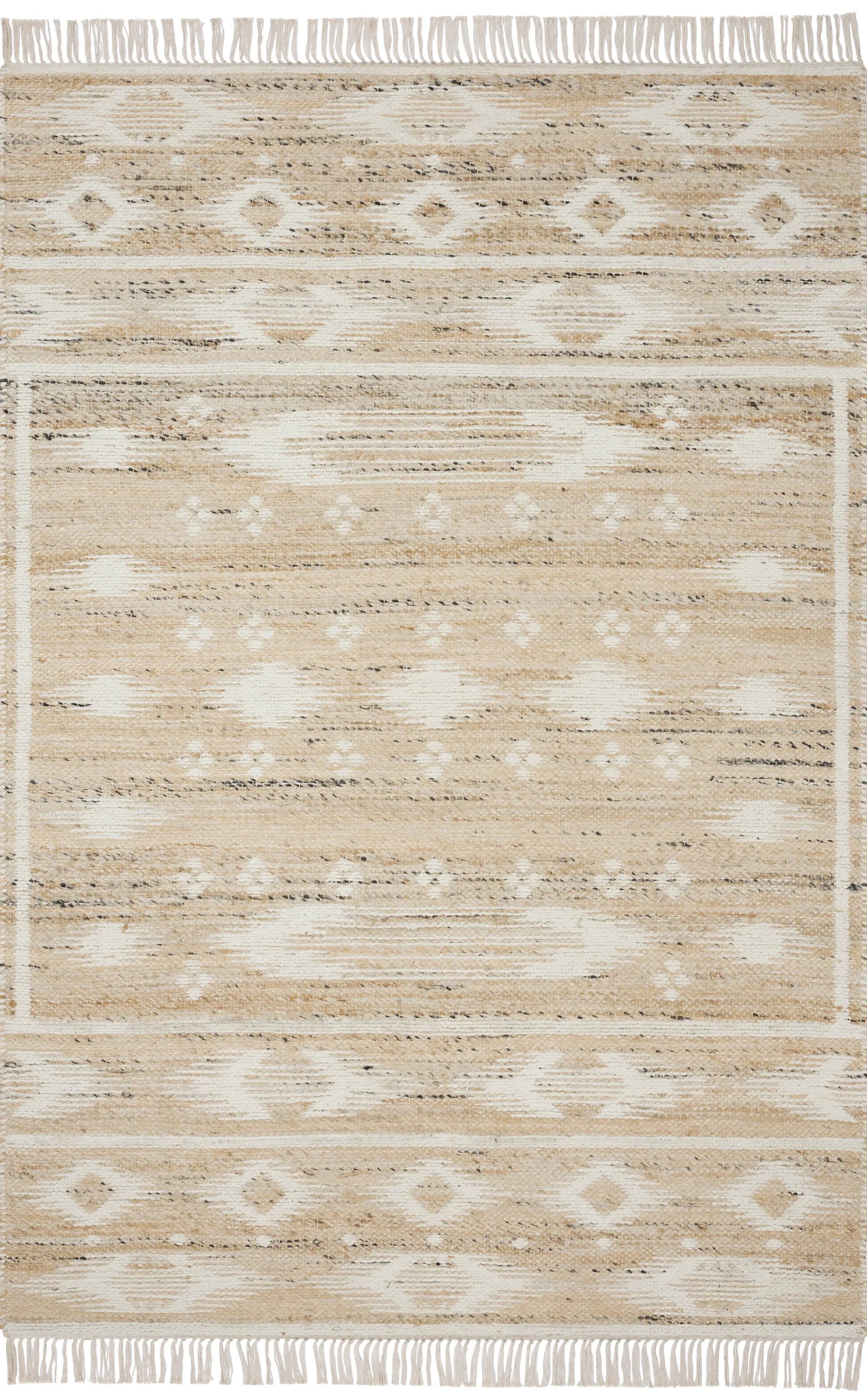 Rivers RIV-04 Natural / Ivory Area Rug by Angela Rose x Loloi