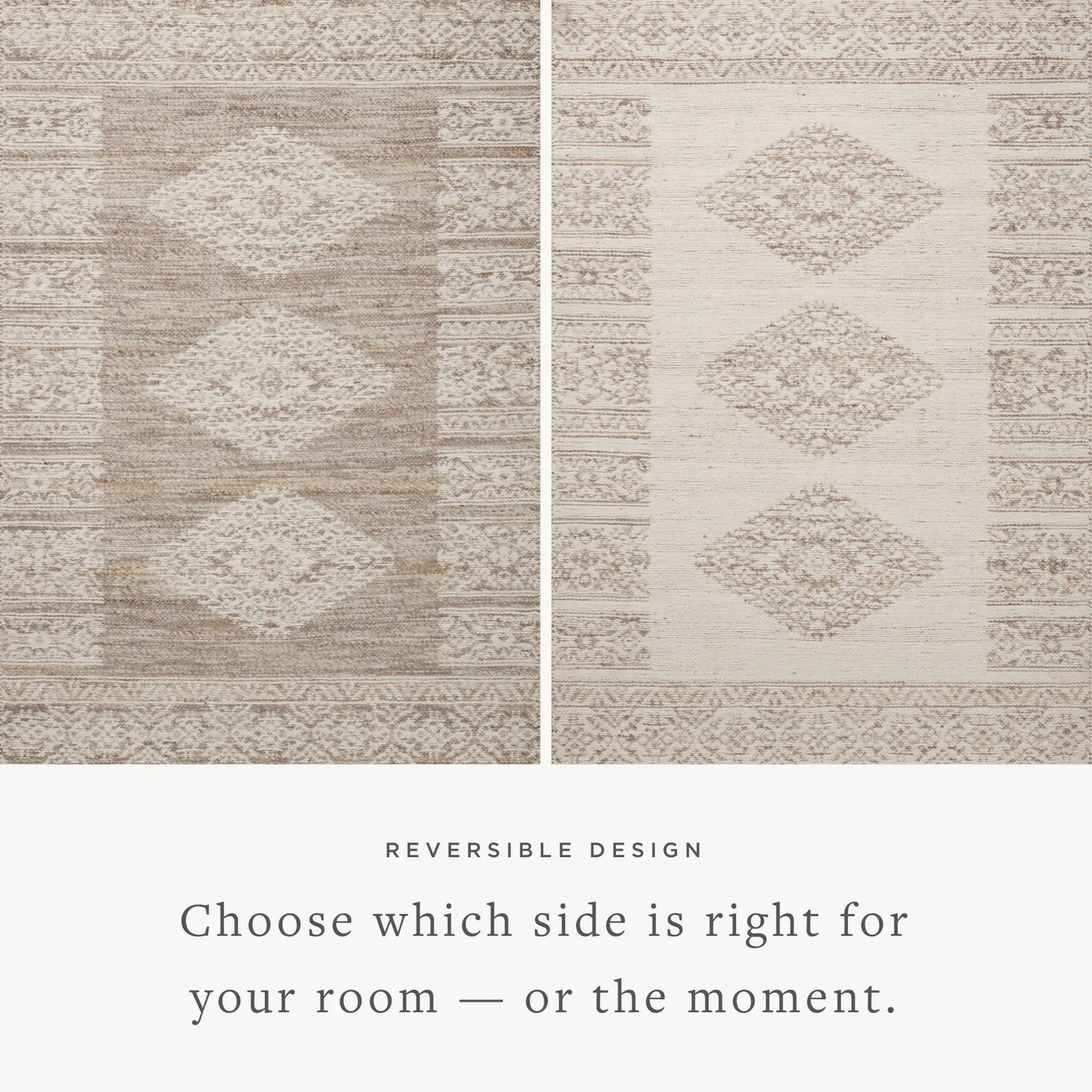 Rivers RIV-05 Lilac / Ivory Area Rug by Angela Rose x Loloi