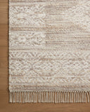 Rivers RIV-05 Area Rug, a modern flatweave rug with reversible design, symmetrical motifs, and a lilac and ivory palette for artful depth in neutral interiors.