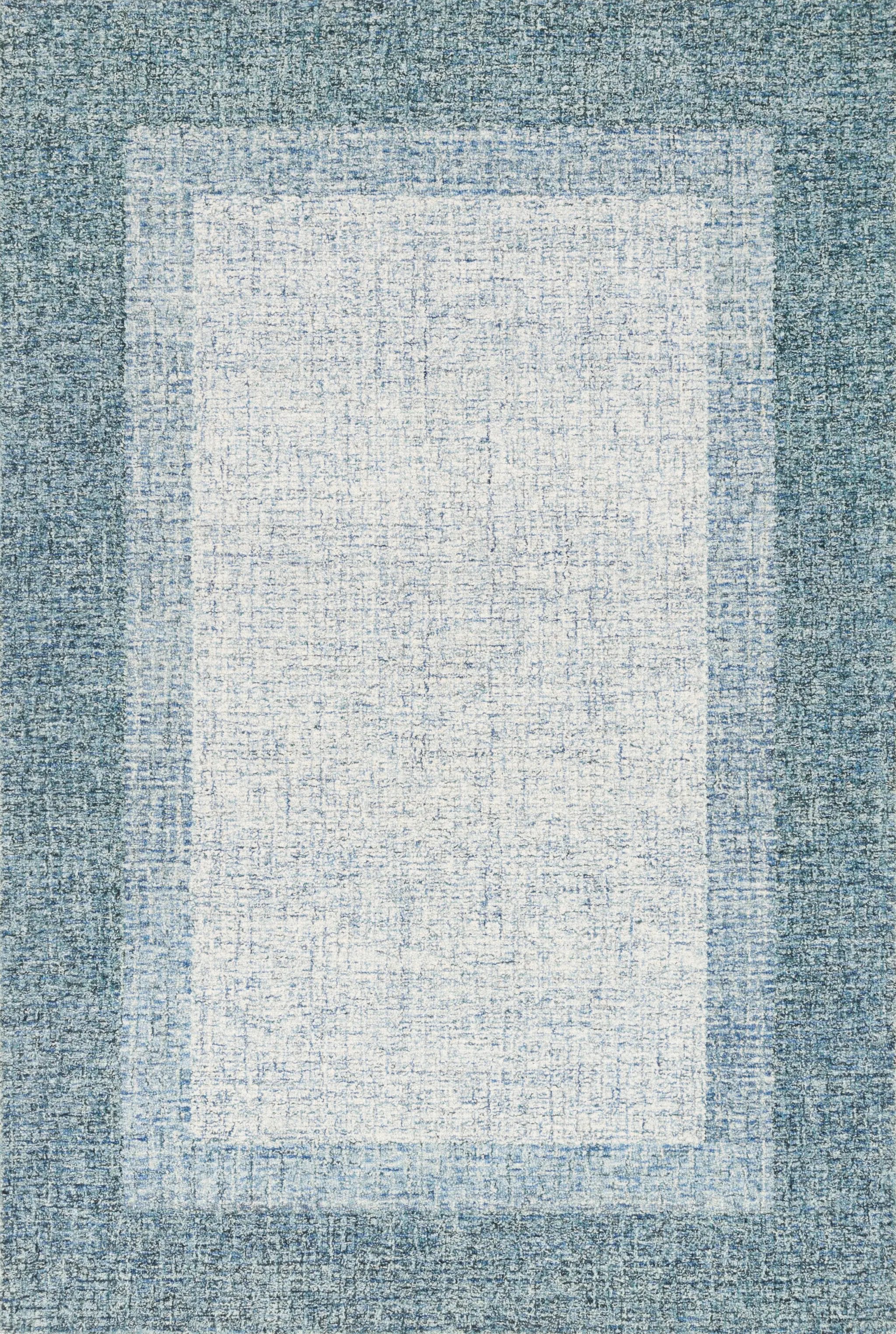 Rosina ROI-01 Aqua Area Rug by Loloi