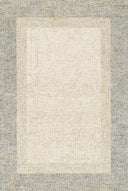 Rosina ROI-01 Sand Area Rug, hand-tufted wool rug with variegated yarns, crafted by artisans in India