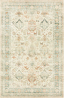 Rosette ROS-01 Beige/Multi Area Rug, with plush texture and classic beige accents.