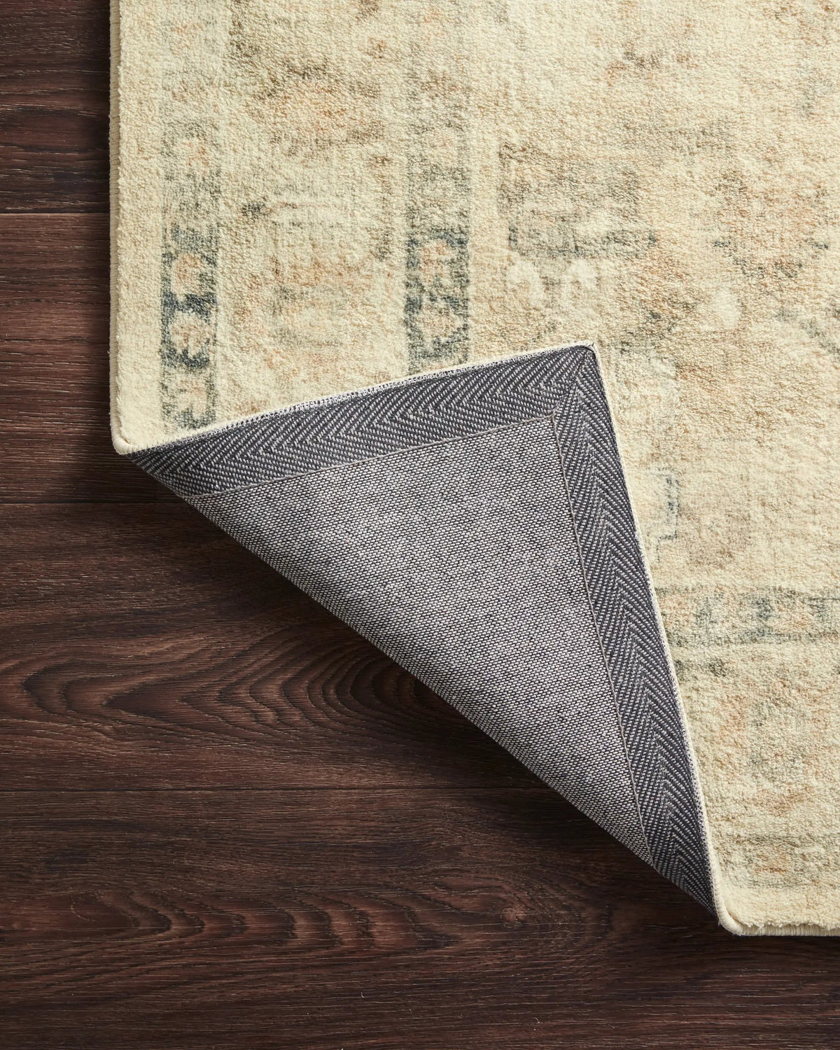 Rosette ROS-05 Sand / Ivory Area Rug by Loloi