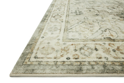 Rosette ROS-09 Sage/Beige Area Rug, soft sage and beige design.