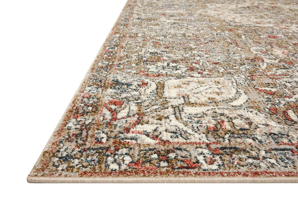 Saban SAB-07 Straw / Beige Area Rug by Loloi