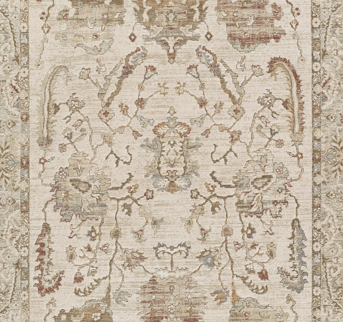 Samira SAM-4 Rust Area Rug by Momeni