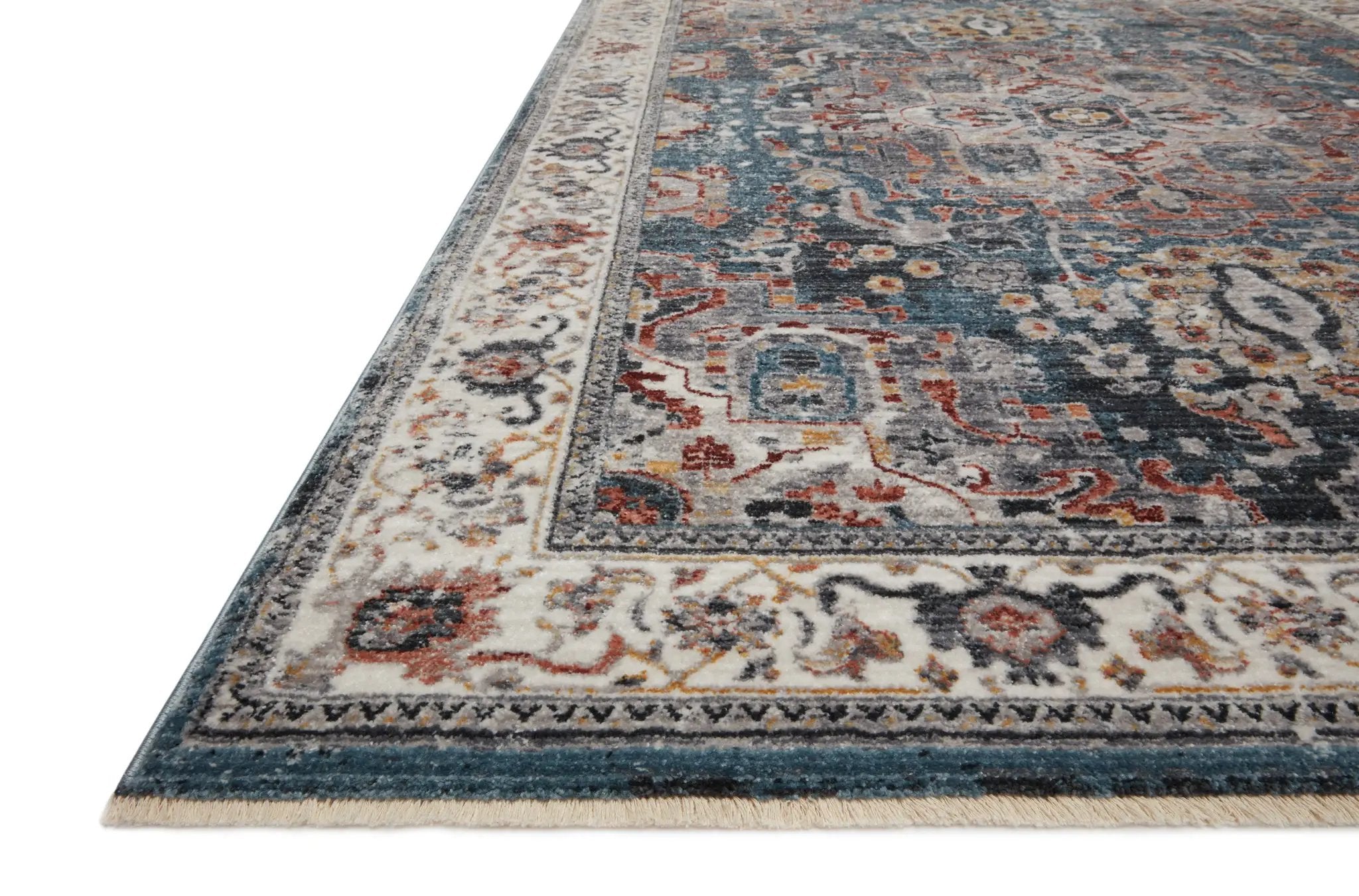 Samra SAM-04 Slate / Multi Area Rug by Loloi