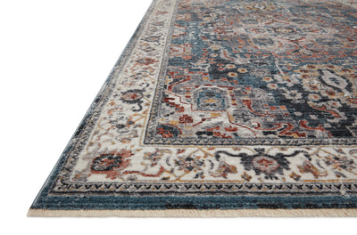 Samra SAM 04 slate multi area rug with understated texture, modern Turkish polypropylene rug for contemporary décor