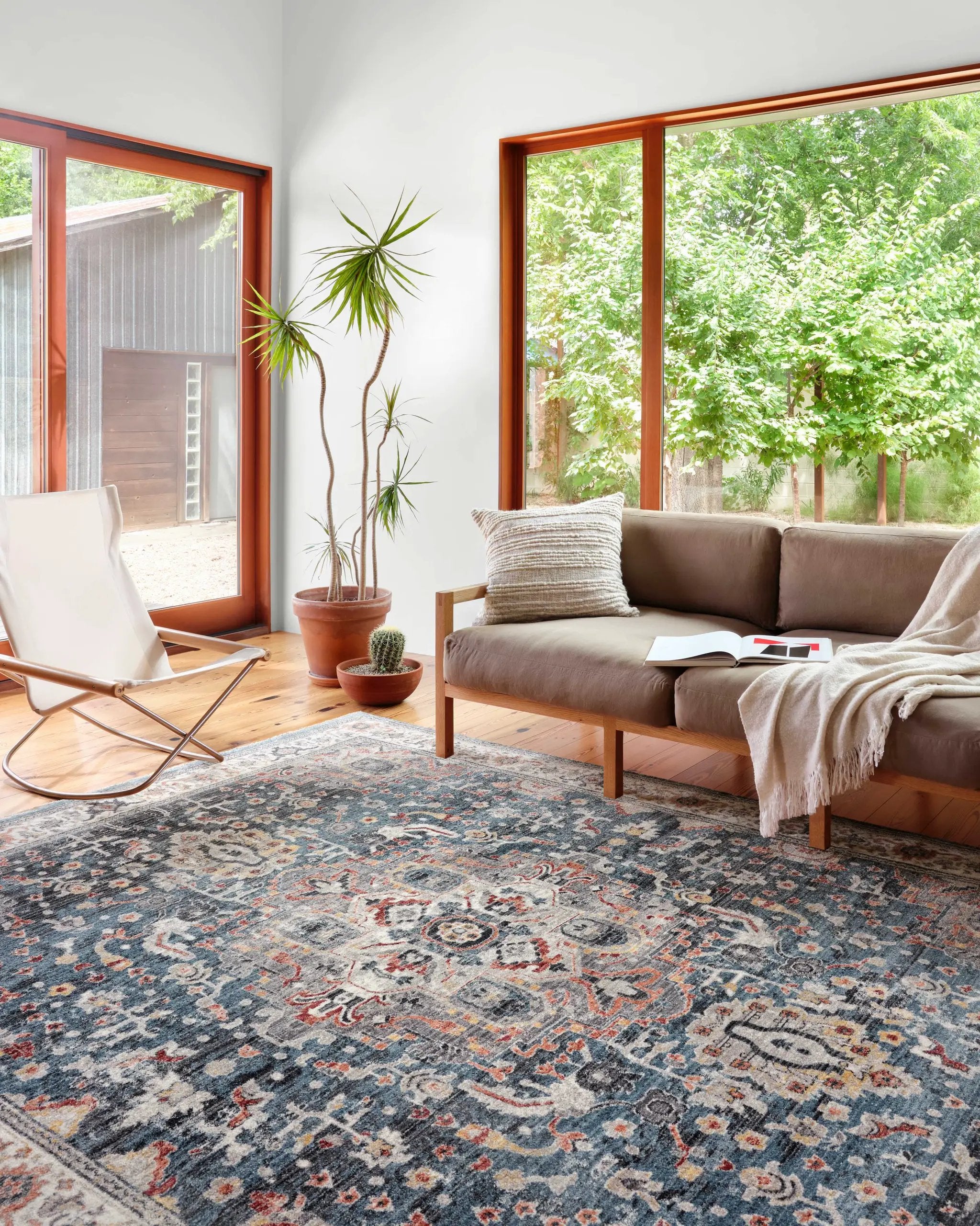 Samra SAM-04 Slate / Multi Area Rug by Loloi