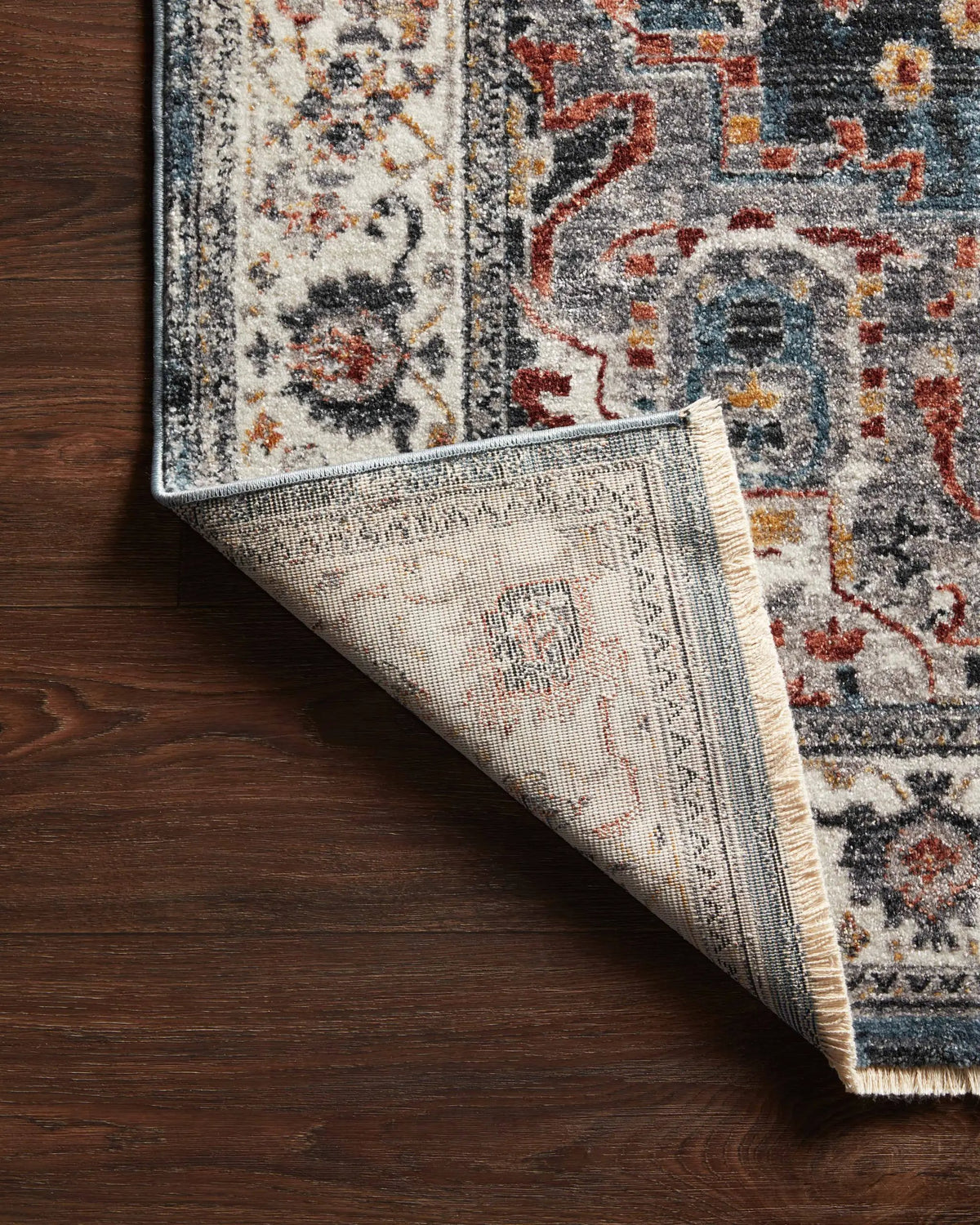 Samra SAM-04 Slate / Multi Area Rug by Loloi