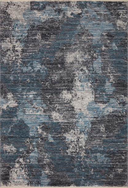 Samra SAM 05 dove sky area rug with light neutral tones, soft polypropylene rug for bright modern interiors