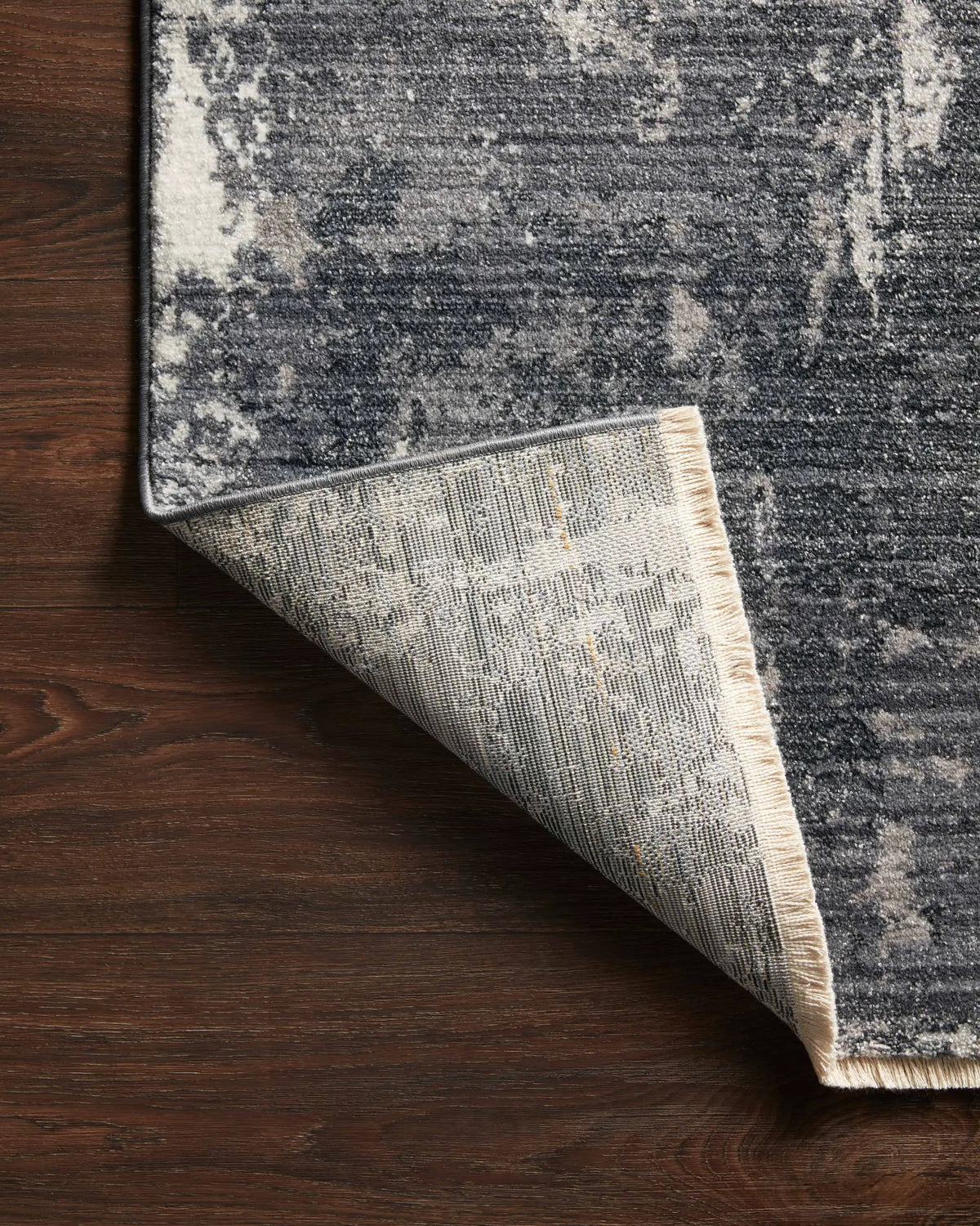 Samra SAM-06 Charcoal / Silver Area Rug by Loloi
