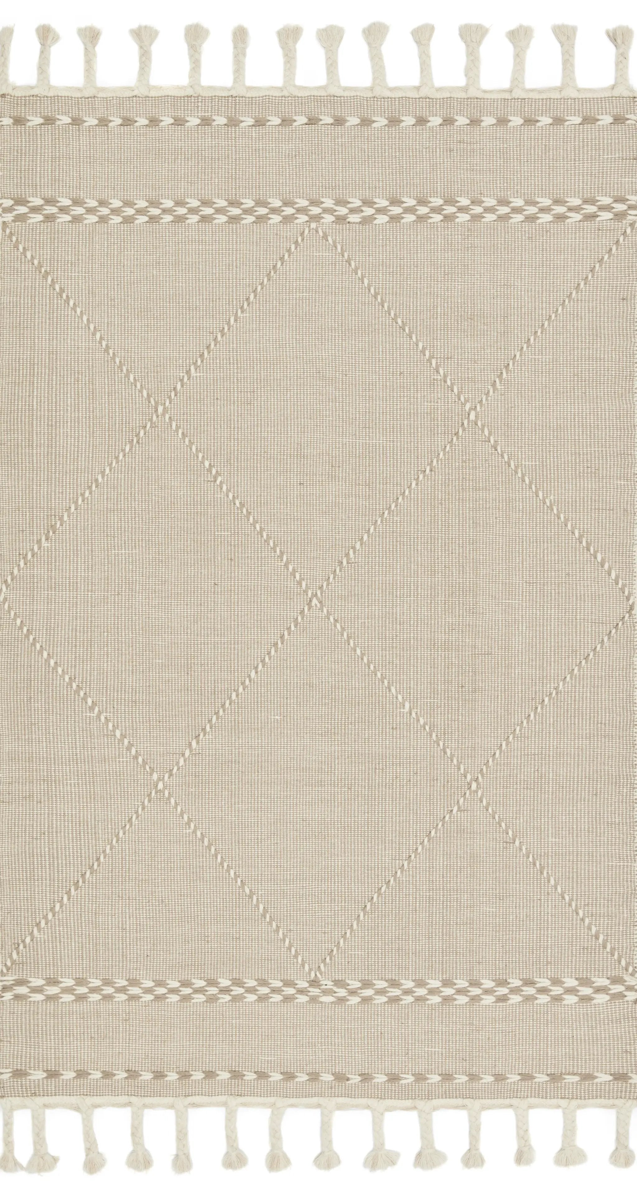 Sawyer SAW-03 Sand Area Rug with neutral tones and graphic pattern