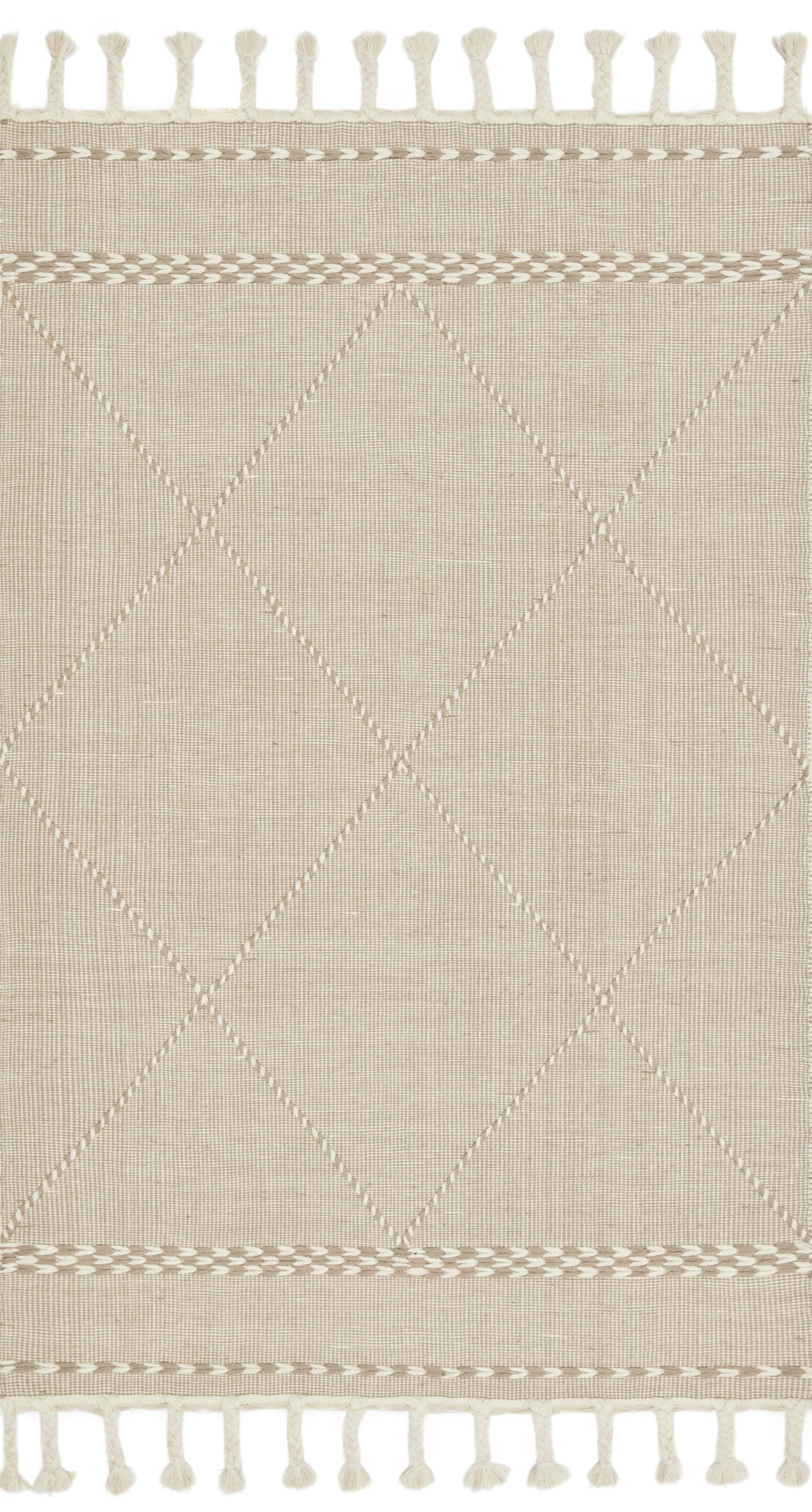 Sawyer SAW-03 Sand Area Rug with neutral tones and graphic pattern