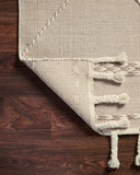 Sawyer SAW-03 Sand Area Rug with neutral tones and graphic pattern