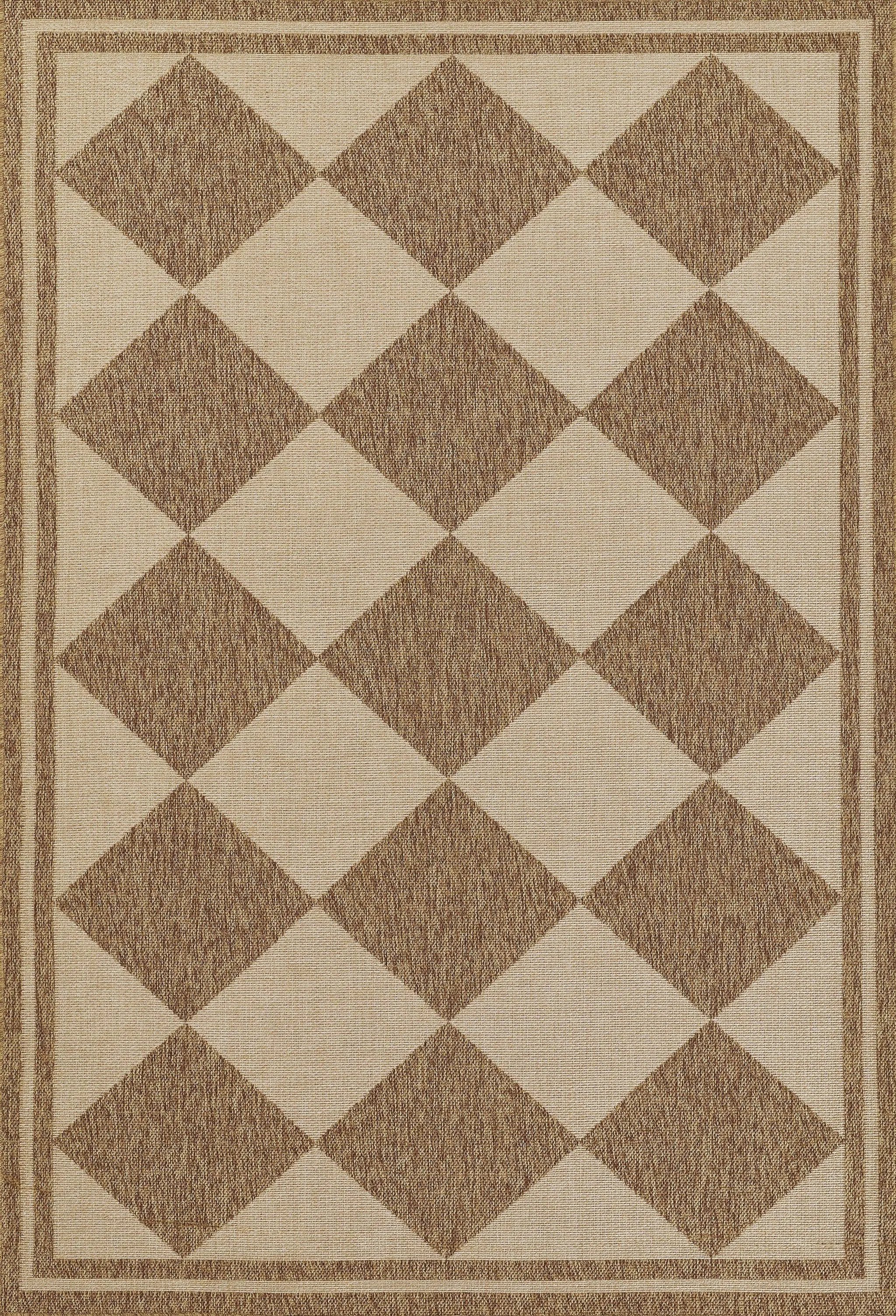 Saybrook SAY-4 (Diamond) Natural Area Rug by Erin Gates by Momeni