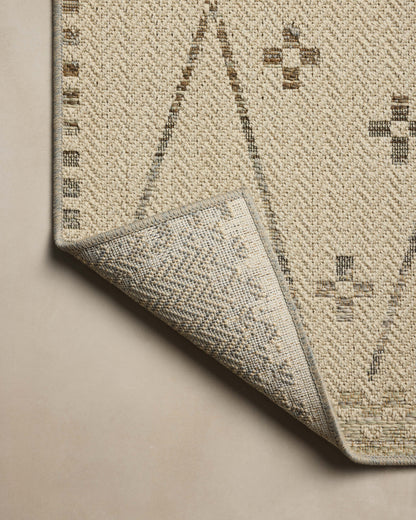 A stunning power-loomed polypropylene area rug, the Saylor SAY-01 Ivory / Pebble Area Rug features refined ivory and subtle pebble tones for a polished look