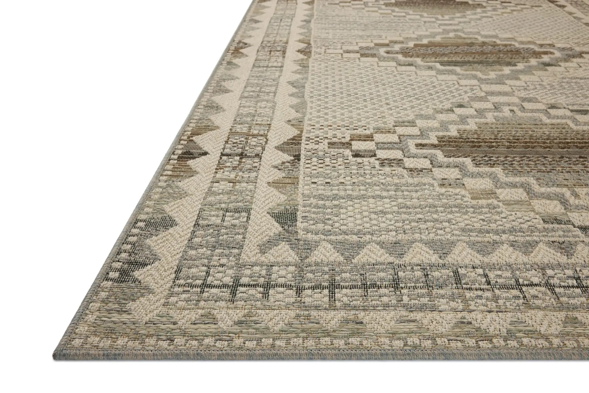 Saylor SAY-02 Ivory / Granite Area Rug by Loloi