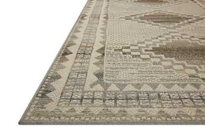 The Saylor SAY-02 Ivory / Granite Area Rug delivers refined ivory and striking granite beauty in a power-loomed polypropylene area rug