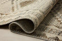 The Saylor SAY-02 Ivory / Granite Area Rug delivers refined ivory and striking granite beauty in a power-loomed polypropylene area rug