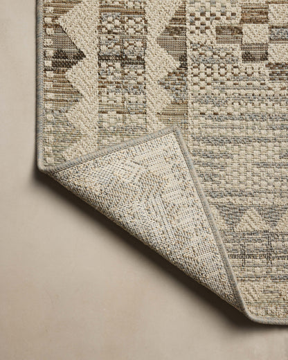 The Saylor SAY-02 Ivory / Granite Area Rug delivers refined ivory and striking granite beauty in a power-loomed polypropylene area rug