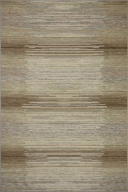 Designed in earthy and warm natural hues, the Saylor SAY-03 Earth / Natural Area Rug is a power-loomed polypropylene area rug that stands out