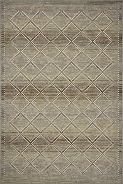 The Saylor SAY-04 Stone / Ivory Area Rug combines grounding stone and refined ivory tones with a power-loomed polypropylene area rug for effortless elegance
