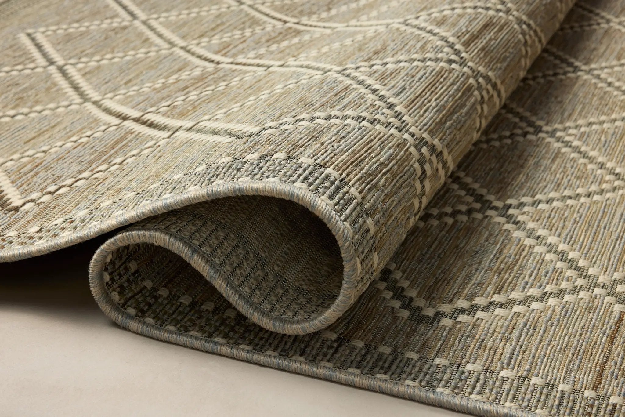 Saylor SAY-04 Stone / Ivory Area Rug by Loloi