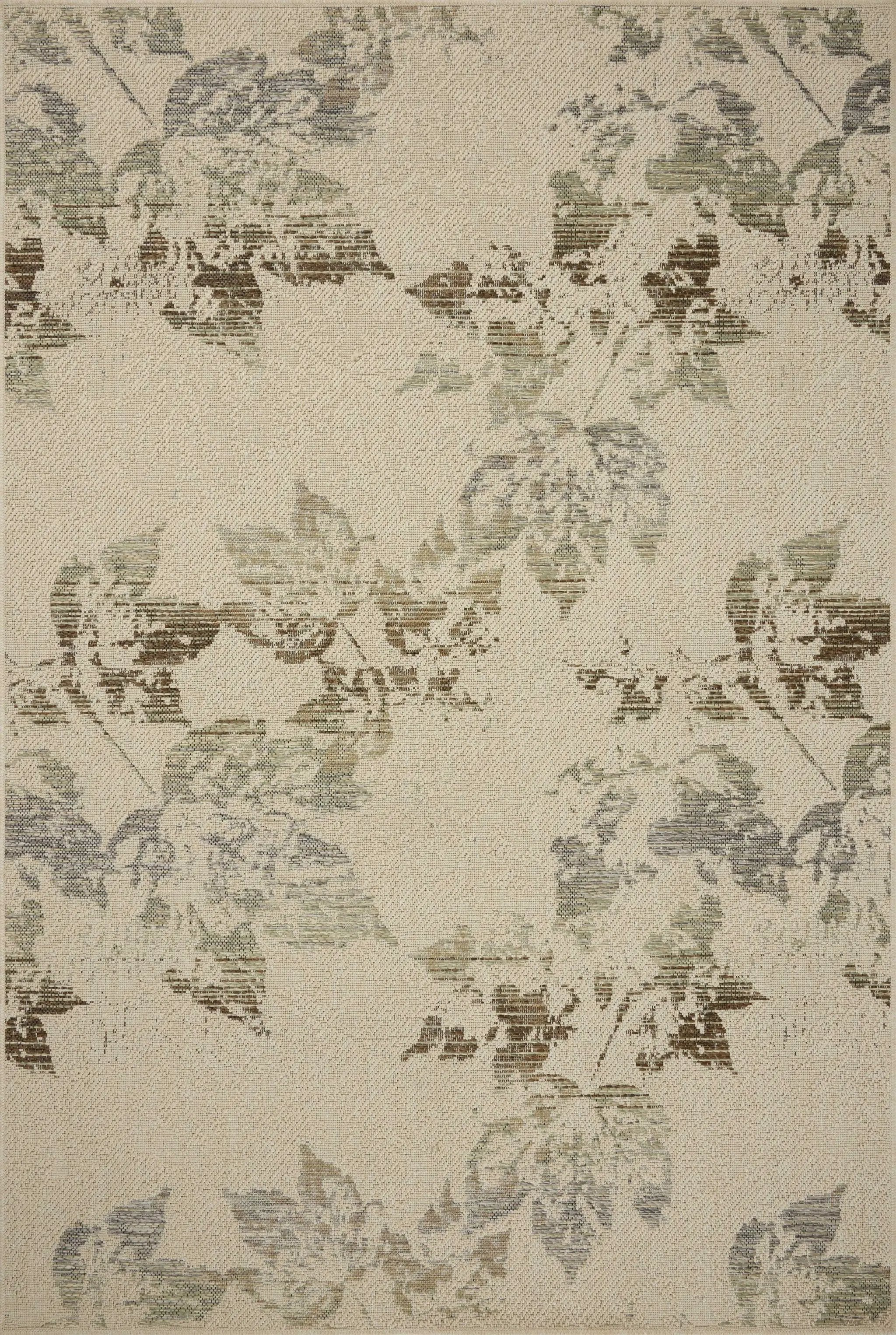 Saylor SAY-06 Ivory / Bark Area Rug by Loloi